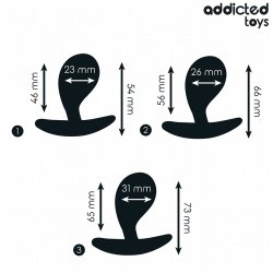 ADDICTED TOYS Anal-Plug 3er-Set für Anfänger...