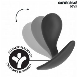 ADDICTED TOYS Anal-Plug 3er-Set für Anfänger Schwarz
