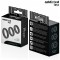ADDICTED TOYS Penisring 3er-Set Fat Schwarz