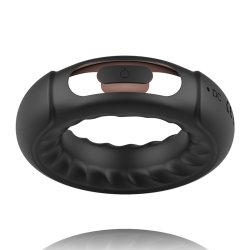 ANBIGUO WatchMe Adriano Penisring mit Vibration Schwarz