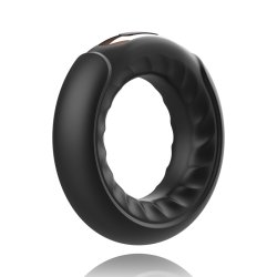 ANBIGUO WatchMe Adriano Penisring mit Vibration Schwarz
