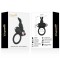 COQUETTE Penisring mit Rabbit-Stimulator Schwarz