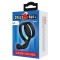 CRAZY BULL Yancy Penis- & Hodenring mit Perineum-Stimulator aus Silikon Schwarz