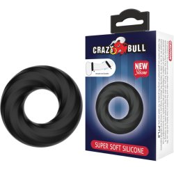 CRAZY BULL Spiral Penisring aus Silikon Modell 6