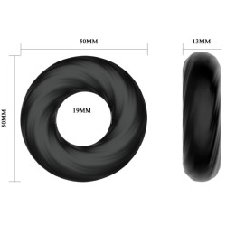 CRAZY BULL Spiral Penisring aus Silikon Modell 6