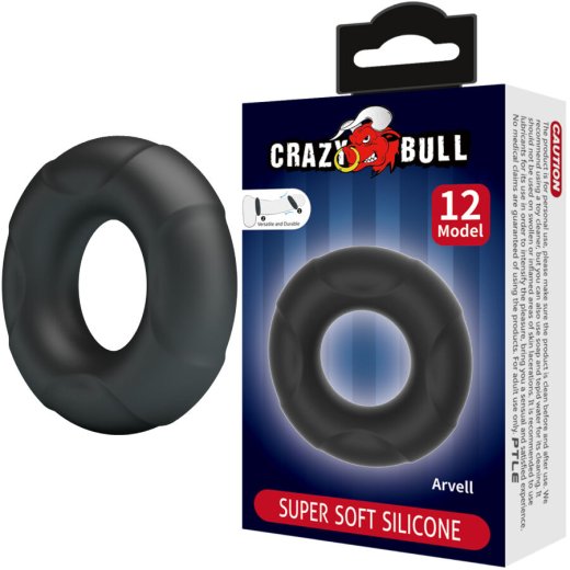 CRAZY BULL Arvell Penisring aus Silikon Modell 12