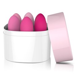LESLIE Kegel Fit Beckenbodentrainings-Set mit 6 Gewichten