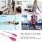 LESLIE Kegel Fit Beckenbodentrainings-Set mit 6 Gewichten