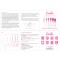 LESLIE Kegel Fit Beckenbodentrainings-Set mit 6 Gewichten