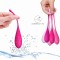 LESLIE Kegel Fit Beckenbodentrainings-Set mit 6 Gewichten