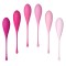 LESLIE Kegel Fit Beckenbodentrainings-Set mit 6 Gewichten