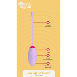 DREAM TOYS Love Signal Eggcitement Vibro-Ei Flieder