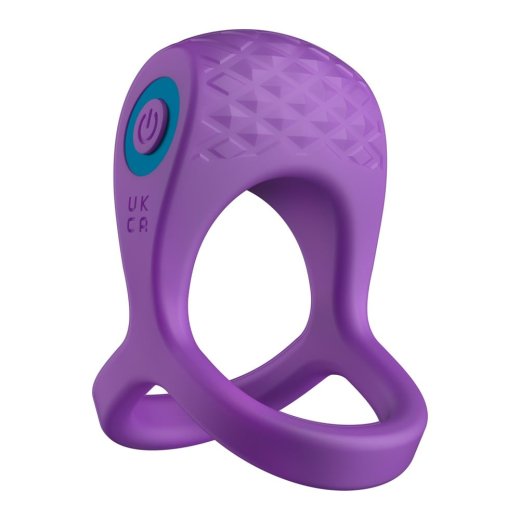 DREAM TOYS Love Signal Bold Embrace Penisring mit Vibration Violett