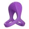 DREAM TOYS Love Signal Bold Embrace Penisring mit Vibration Violett