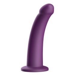 DREAM TOYS BOLD Strap-On Dildo Nova mit Vibration & Fernbedienung Ø 3.5 cm Violett