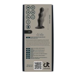 DREAM TOYS BOLD Strap-On Dildo Kay mit Vibration & Fernbedienung Ø 4.0 cm Schwarz