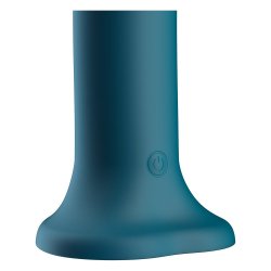 DREAM TOYS BOLD Strap-On Dildo Axel mit Vibration & Fernbedienung Ø 4.5 cm Blau