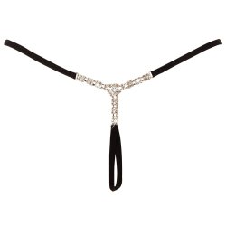 COTTELLI LINGERIE Offener String mit Strasssteinen OS