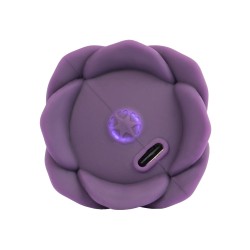 LOVISS Posy Garden Anal-Plug mit Vibration & Fernbedienung Violett