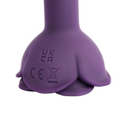 LOVISS Posy Garden Anal-Plug mit Vibration & Fernbedienung Violett