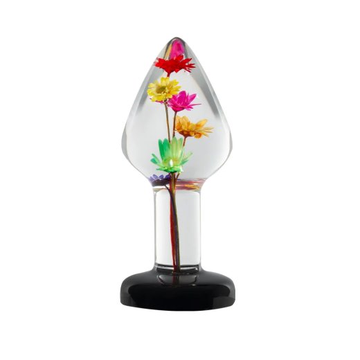 LOVISS Helichrysum Garden Flower Anal-Plug Transparent