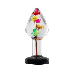 LOVISS Helichrysum Garden Flower Anal-Plug Transparent