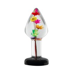 LOVISS Helichrysum Garden Flower Anal-Plug Transparent