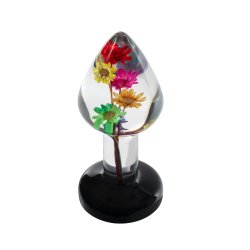 LOVISS Helichrysum Garden Flower Anal-Plug Transparent