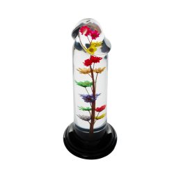 LOVISS Helichrysum Garden Flower Dildo Smooth Transparent