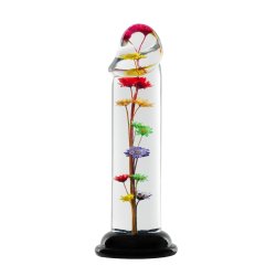 LOVISS Helichrysum Garden Flower Dildo Smooth Transparent