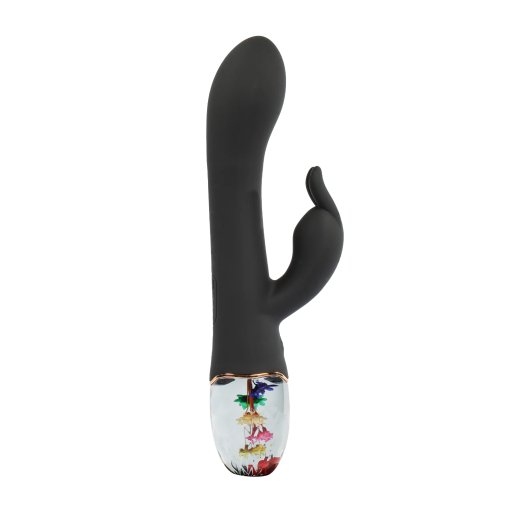 LOVISS Flora Garden Rabbit Vibrator Black