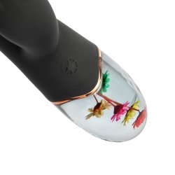 LOVISS Flora Garden Rabbit Vibrator Black