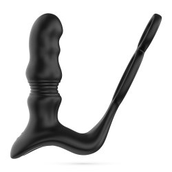 CRUSHIOUS Crixus Prostata Vibrator mit Fernbedienung Schwarz