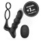 CRUSHIOUS Crixus Prostata Vibrator mit Fernbedienung Schwarz