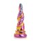 XR PLAY HARD Creature Cocks Enchantress Rainbow Glass Dildo Multicolor