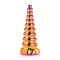 XR PLAY HARD Creature Cocks Twilight Rainbow Glass Dildo Multicolor