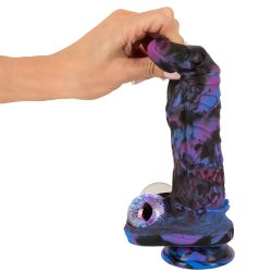 BEASTY COCKS Firefly Fantasies Dildo mit Vibration, Stossmodi & Wärmefunktion Multicolor