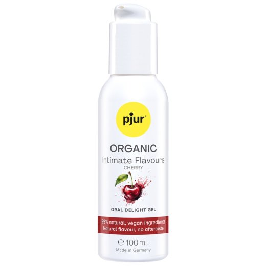 PJUR Organic Intimate Flavours Oral Delight Gel Kirsche 100 ml