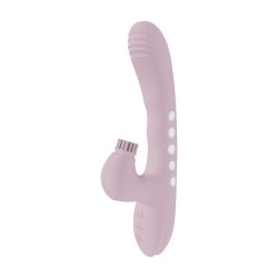 VIVE Andria G-Spot Vibrating & Tap Clit Stimulator mit LED Pink