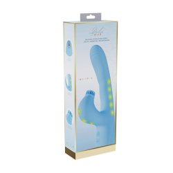 VIVE Andria G-Spot Vibrating & Tap Clit Stimulator mit LED Blau