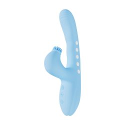 VIVE Andria G-Spot Vibrating & Tap Clit Stimulator mit LED Blau