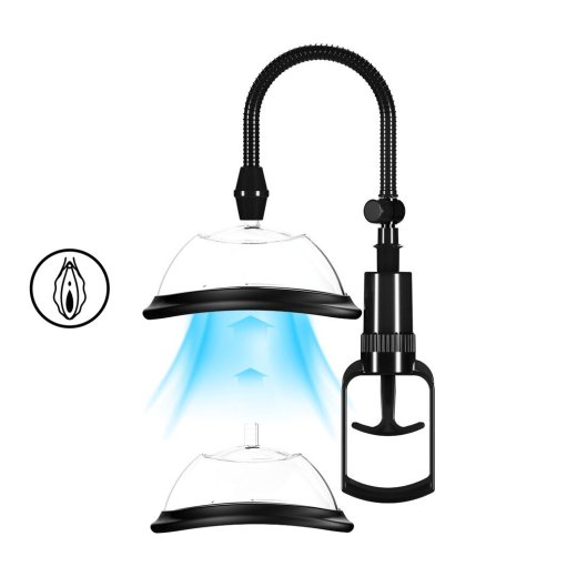 PUMPED Manual Vagina Pump Schwarz