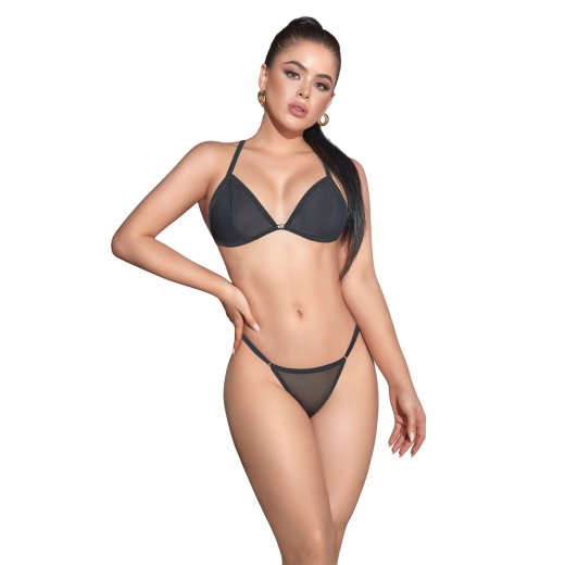 ZOF Nina Dessous-Set 2-teilig Schwarz