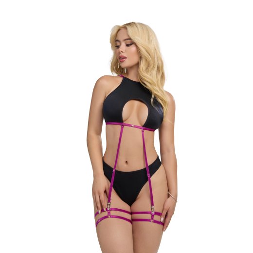 ZOF Zara Dessous-Set 2-teilig Schwarz