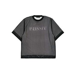 MODUS VIVENDI Dark Double Layer Box Logo T-Shirt Weiss/Schwarz