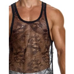 MODUS VIVENDI Lingerie Lace Tank Top Schwarz