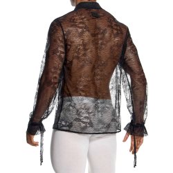 MODUS VIVENDI Lingerie Lace Shirt Schwarz