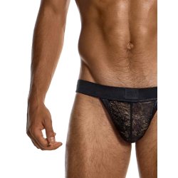 MODUS VIVENDI Lingerie Lace Cheeky Tanga Brief Schwarz