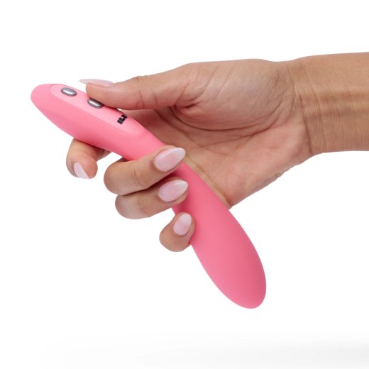 ILY The Wand Dual Stimulation Wand Vibrator Pink