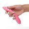 ILY The Wand Dual Stimulation Wand Vibrator Pink